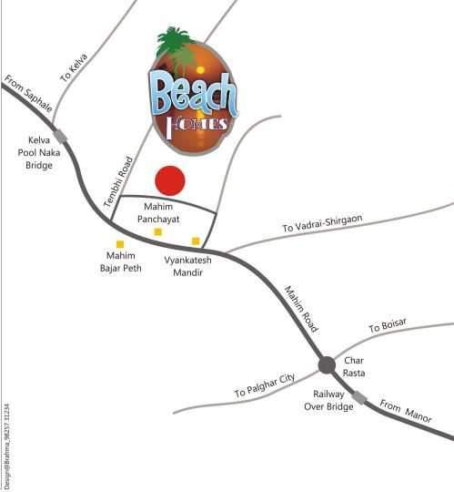  bhakti park Location Plan