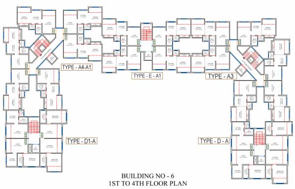  navoday-phase-5 BUILDING NO 5 Cluster Plan