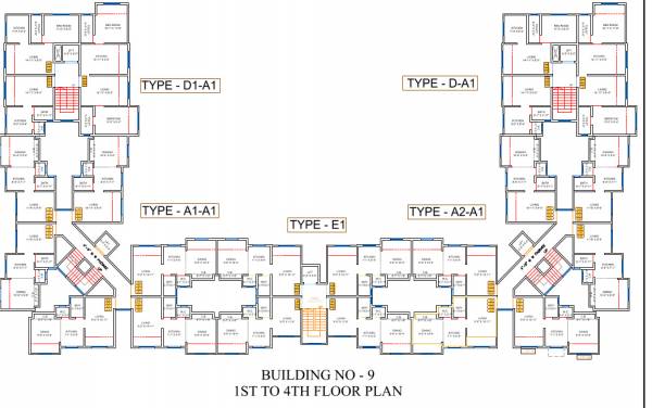  navoday-phase-5 BUILDING NO 5 Cluster Plan