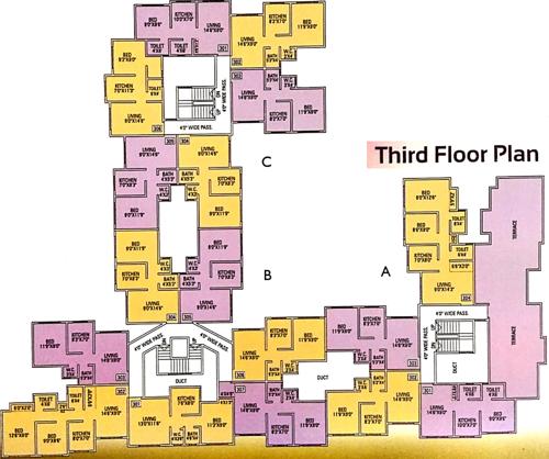 Images for Cluster Plan of Singh Enterprises Sai Rachana Apartment