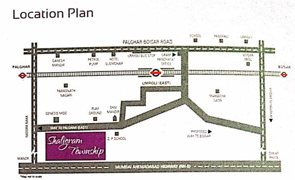 Images for Location Plan of Singh Enterprises Sai Rachana Apartment