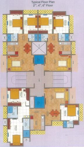 Images for Cluster Plan of Ms Homage Richmond Town Phase II Lake Exotica