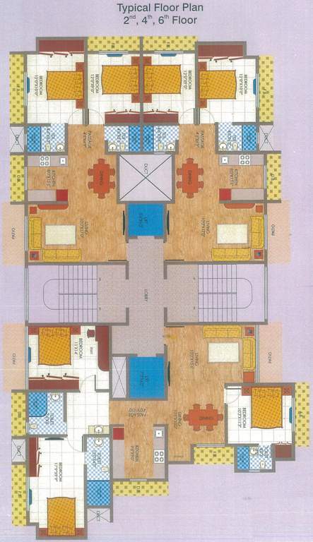 Images for Cluster Plan of Ms Homage Richmond Town Phase II Lake Exotica