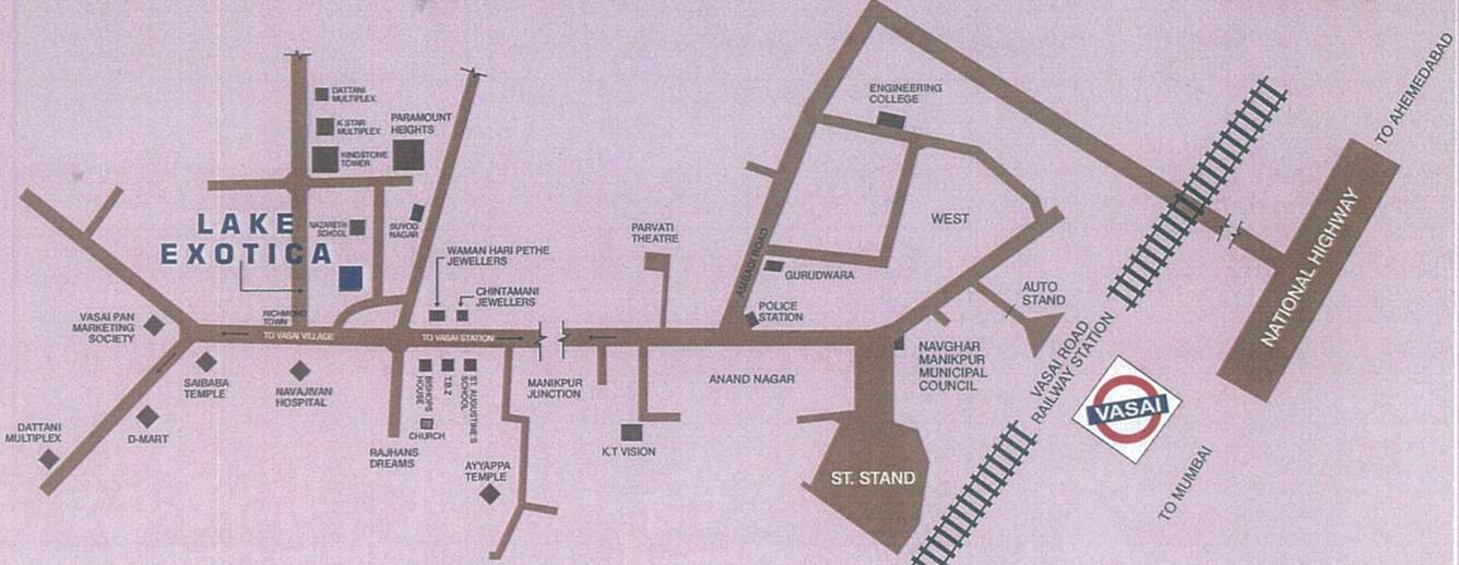 Images for Location Plan of Ms Homage Richmond Town Phase II Lake Exotica