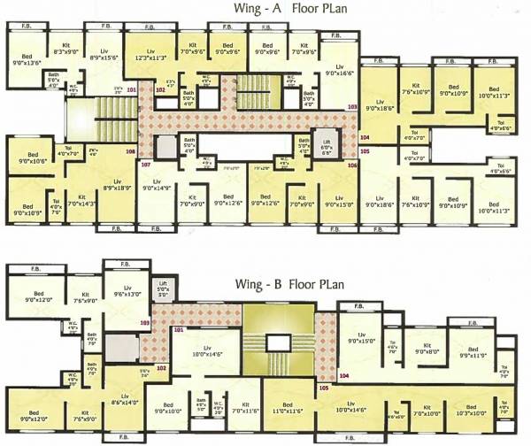  divyal-heights DIVYAL HEIGHTS Typical Cluster Plan