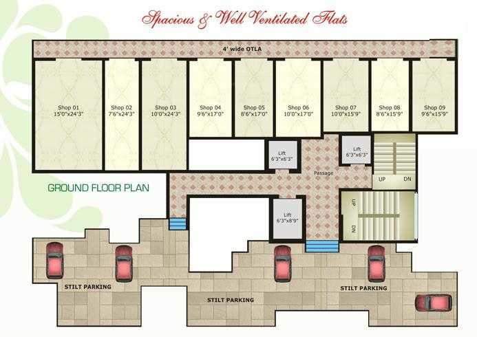  kumkum sector 7 building 23 wing f Master Plan
