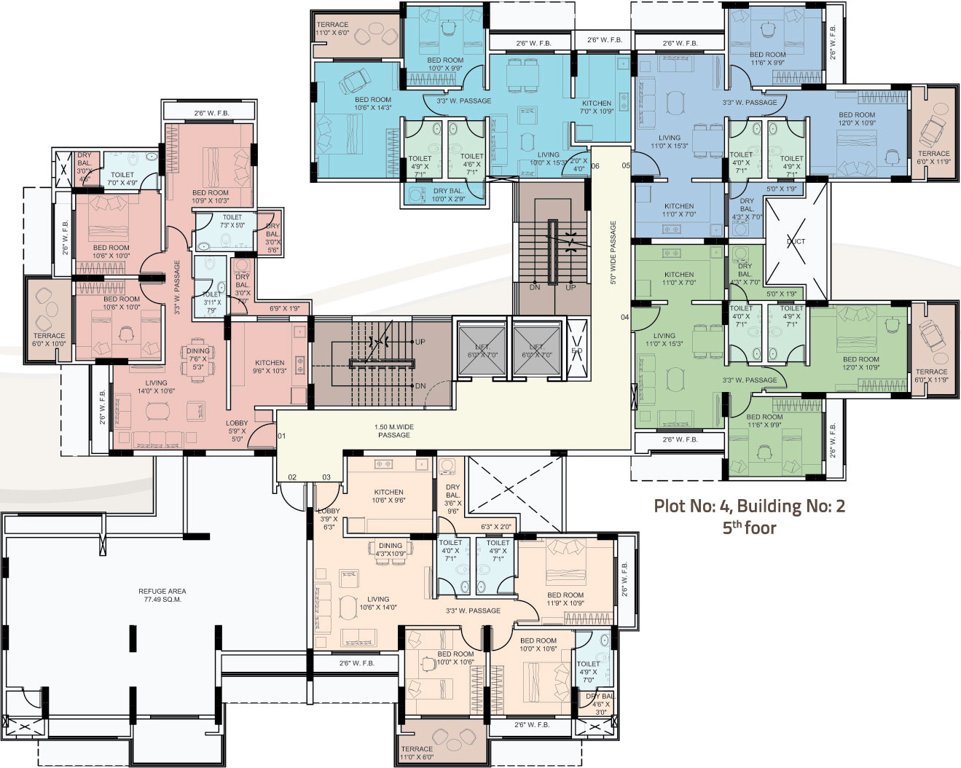 Images for Cluster Plan of Shree Siddhi Heights