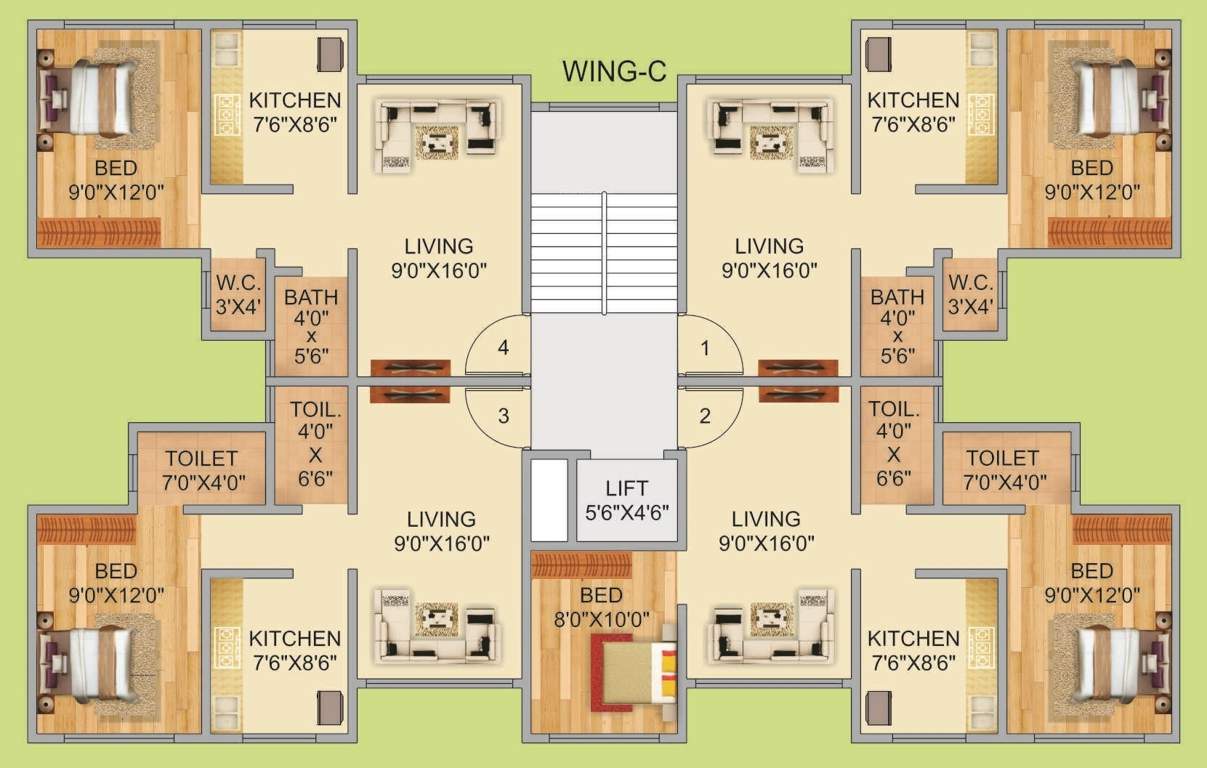  shyam regency Shyam Regency 1 Cluster Plan