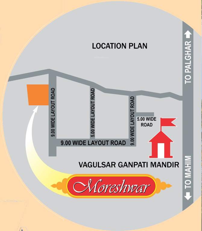  moreshwar apartments Location Plan