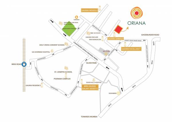 oriana Location Plan