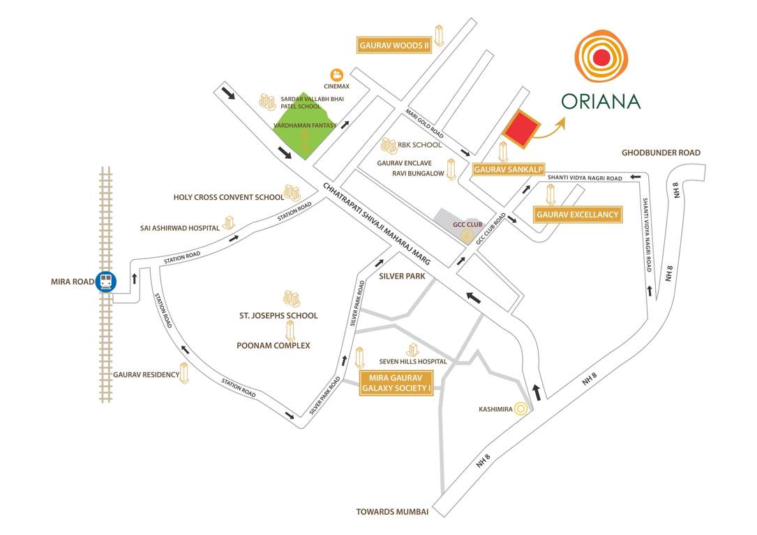  oriana Location Plan