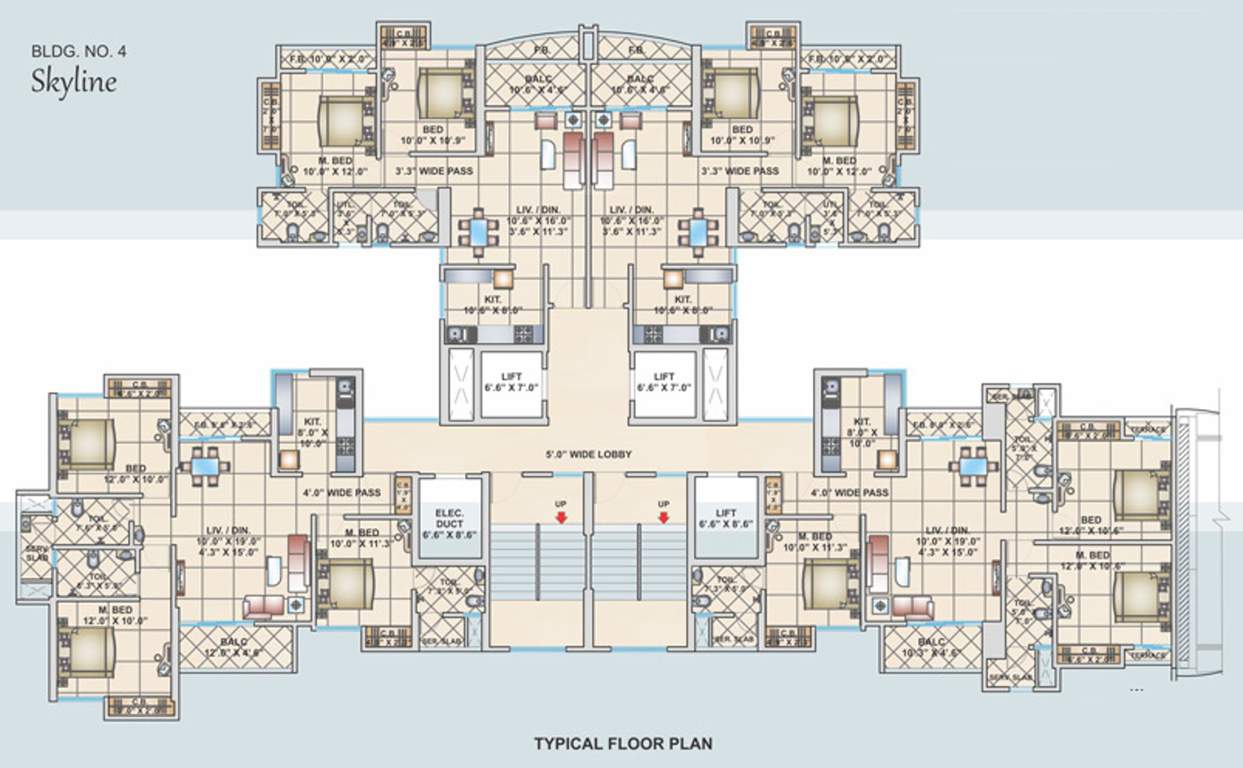 Images for Cluster Plan of Cosmos Horizon Building No 4