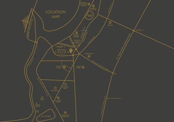 Images for Location Plan of Rustomjee Crown Phase 1 Images for Location Plan of Rustomjee Crown Phase 1