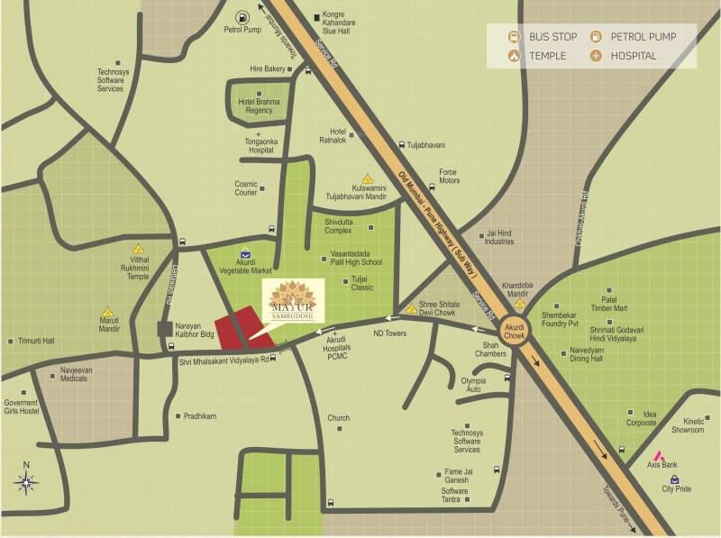 Images for Location Plan of Bunty Mayur Samruddhi Phase II