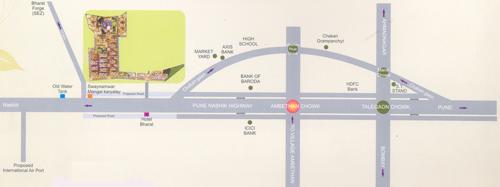 Images for Location Plan of Shree Sai Phase I Buildings A A1 P And S T U Combined Wing