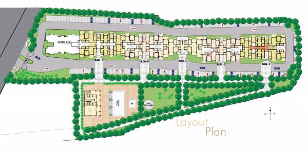 Images for Layout Plan of Sheth Beverly Hills Building F