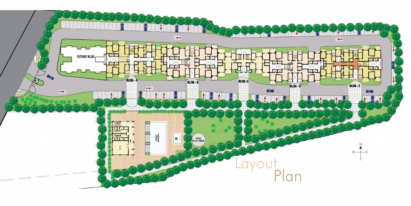 Images for Layout Plan of Sheth Beverly Hills Building F