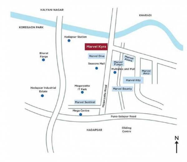  kyra-a-and-b-building Location Plan