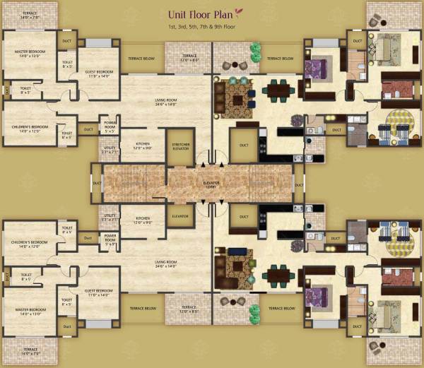 Images for Cluster Plan of Mantri Eternity Plus