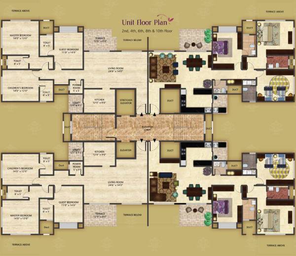 Images for Cluster Plan of Mantri Eternity Plus