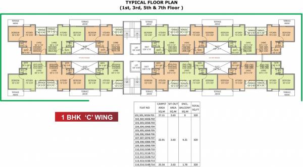 Images for Cluster Plan of Maple Aapla Ghar Talegaon Dhamdhere Phase I