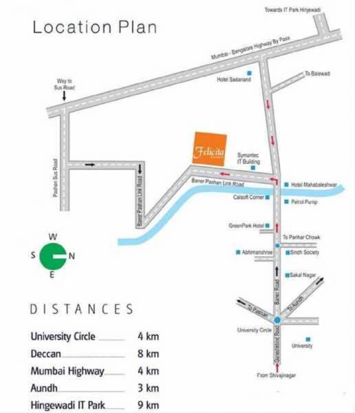  shree-felicita Location Plan