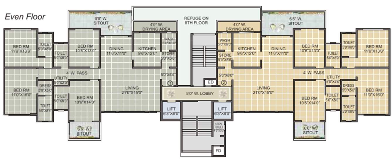 Images for Cluster Plan of Anmol Nayantara City One Phase 1