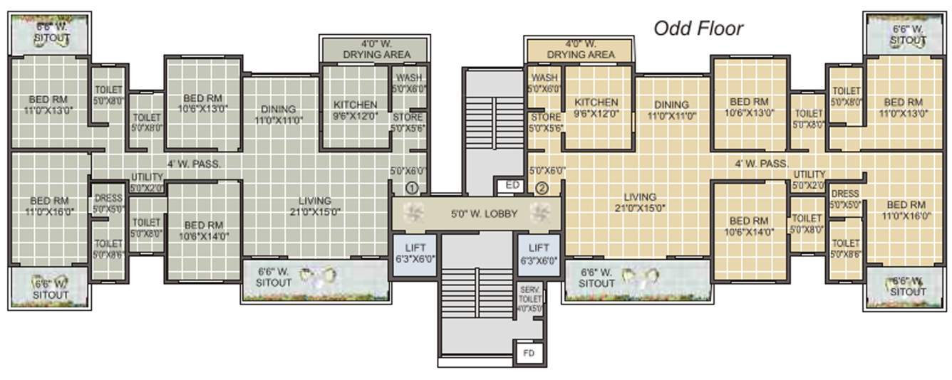 Images for Cluster Plan of Anmol Nayantara City One Phase 1