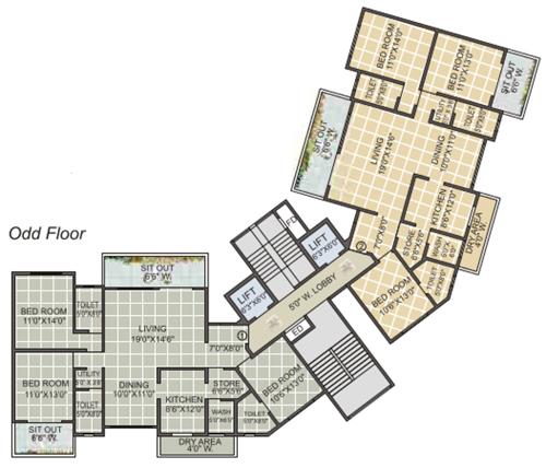 Images for Cluster Plan of Anmol Nayantara City One Phase 1