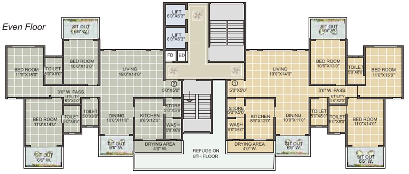 Images for Cluster Plan of Anmol Nayantara City One Phase 2