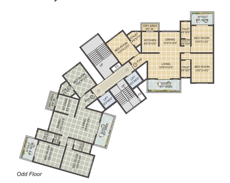 Images for Cluster Plan of Anmol Nayantara City One Phase 2