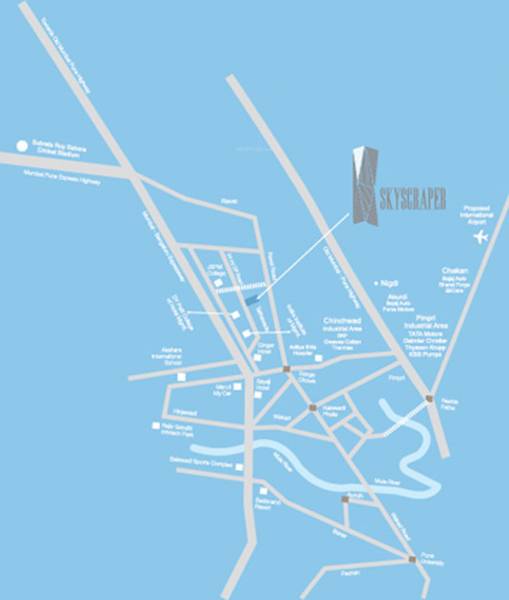 Images for Location Plan of Vishal Skyscraper Phase 1