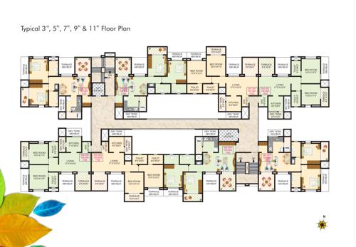  rajveer-nucleus-building-a Rajveer Nucleus Building A Cluster Plan