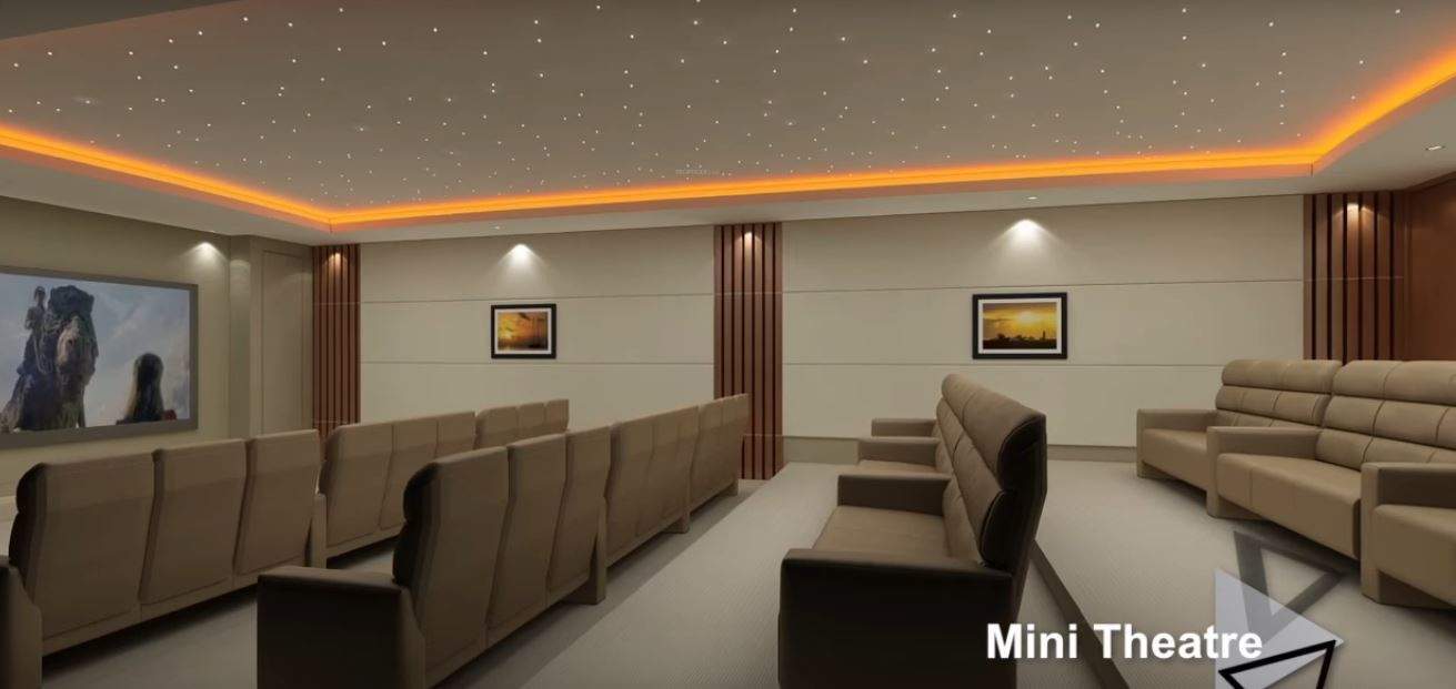  mount unique a wing Mini Theatre