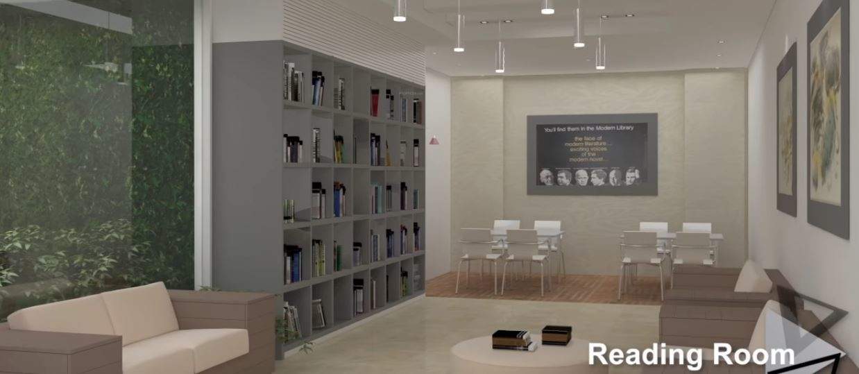  mount unique a wing Reading Lounge