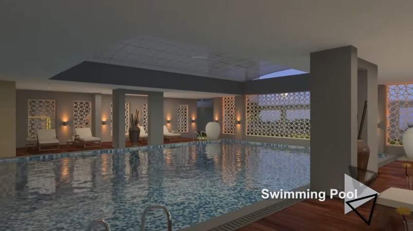  mount unique a wing Swimming Pool