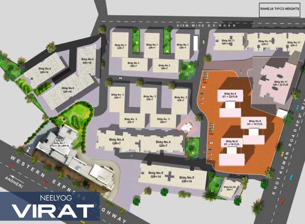 Images for Layout Plan of Neelyog Virat B Wing