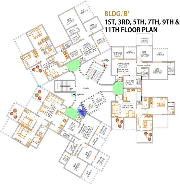 Images for Cluster Plan of Bhoomi Orabelle Phase I