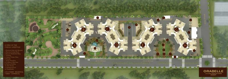 Images for Layout Plan of Bhoomi Orabelle Phase I