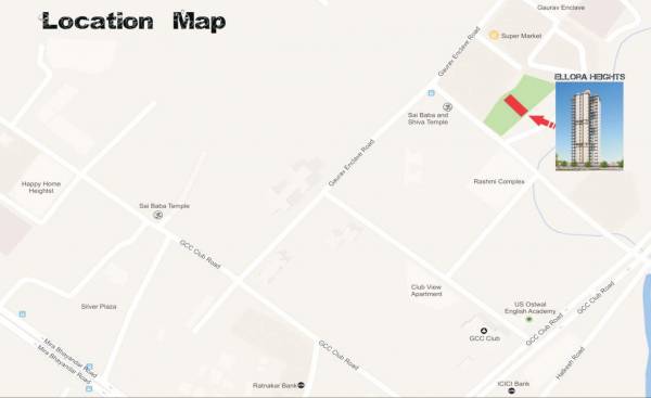 Images for Location Plan of Westin Ellora Heights Apartment