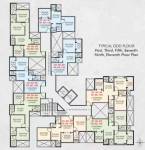 Twin Tower Cluster Plan twin-tower Twin Tower Cluster Plan