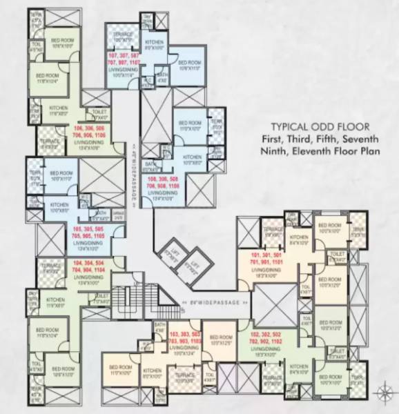  twin-tower Twin Tower Cluster Plan