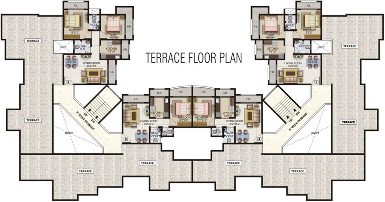 Images for Cluster Plan of KM Narmada Vihar