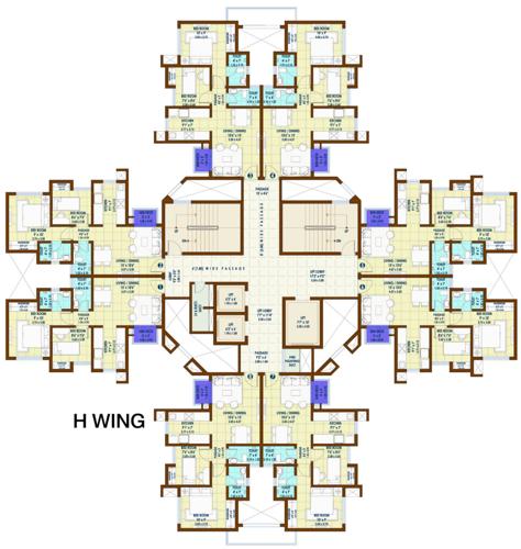 Images for Cluster Plan of Nirmal Lifestyle City Kalyan Platano H