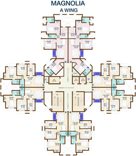 Images for Cluster Plan of Nirmal Lifestyle City Kalyan Magnolia A