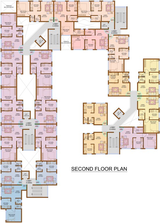 Images for Cluster Plan of Space Pote Aalaya