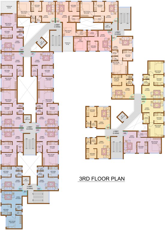 Images for Cluster Plan of Space Pote Aalaya