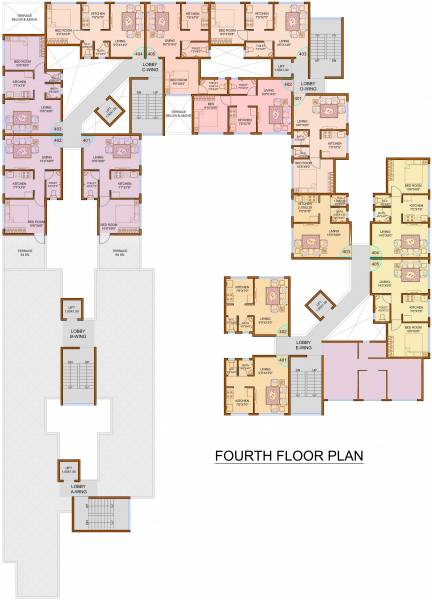 Images for Cluster Plan of Space Pote Aalaya