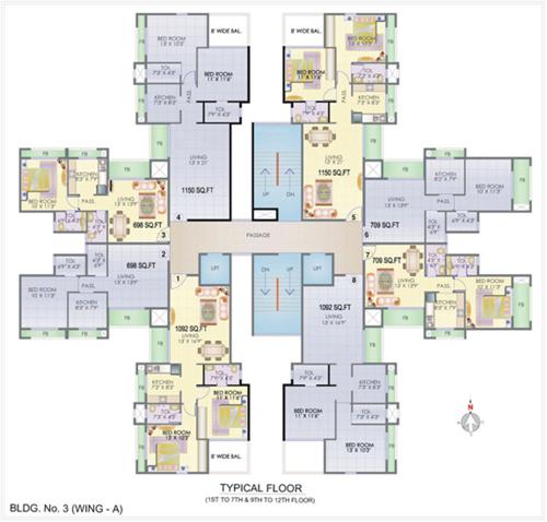 Images for Cluster Plan of HDIL Premier Exotica I