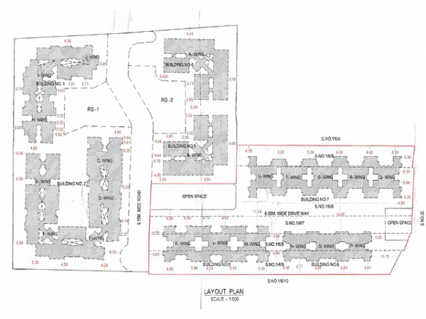 layoutPlan of Qualitas QN Greens Phase 1